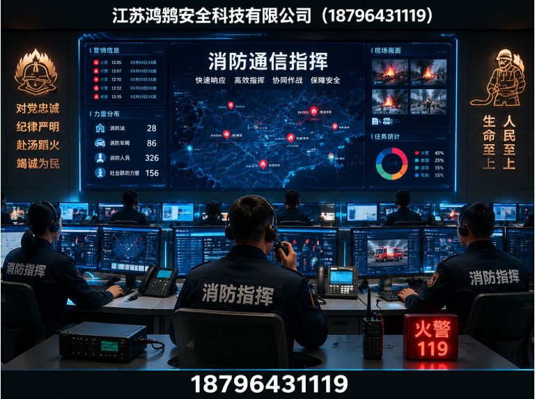 亳州应急指挥系统展示图